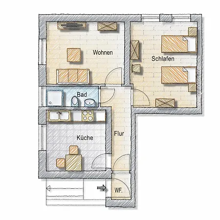 Ferienwohnung Kastanienblick * Uelzen